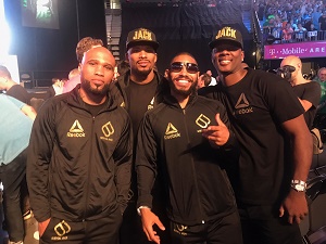 Badou Jack Ishe Smith Coach Larry